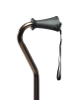 Lumex Aluminum Adjustable Offset Cane, Bronze